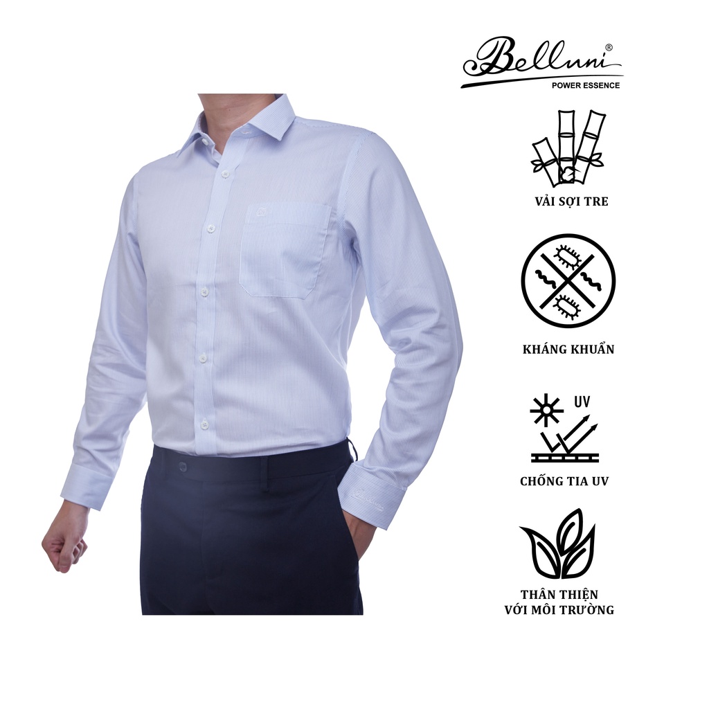 Áo sơ mi nam dài tay cao cấp BELLUNI LUXURY - ABD.BNT.BE.162.B4