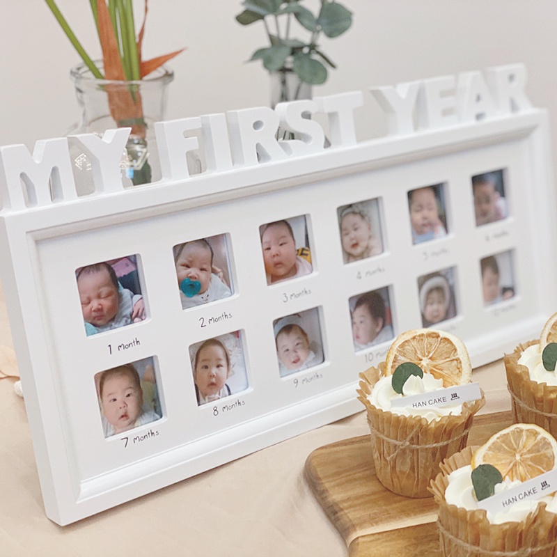Khung ảnh MY FIRST YEAR năm đầu tiên của con yêu