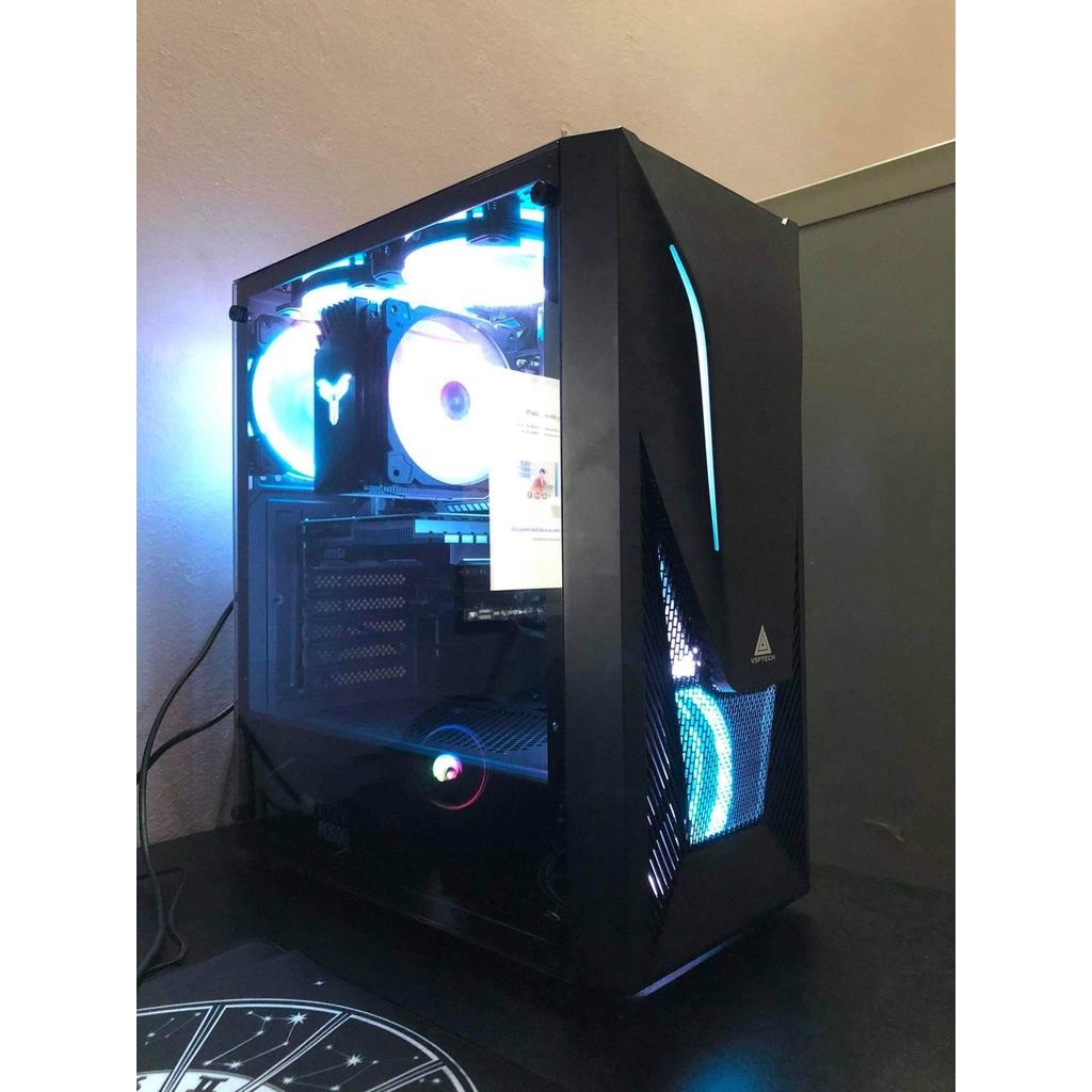 Case gaming VSP dòng Series KA-240 - Full ATX (No Fan) - Pk Máy Tính