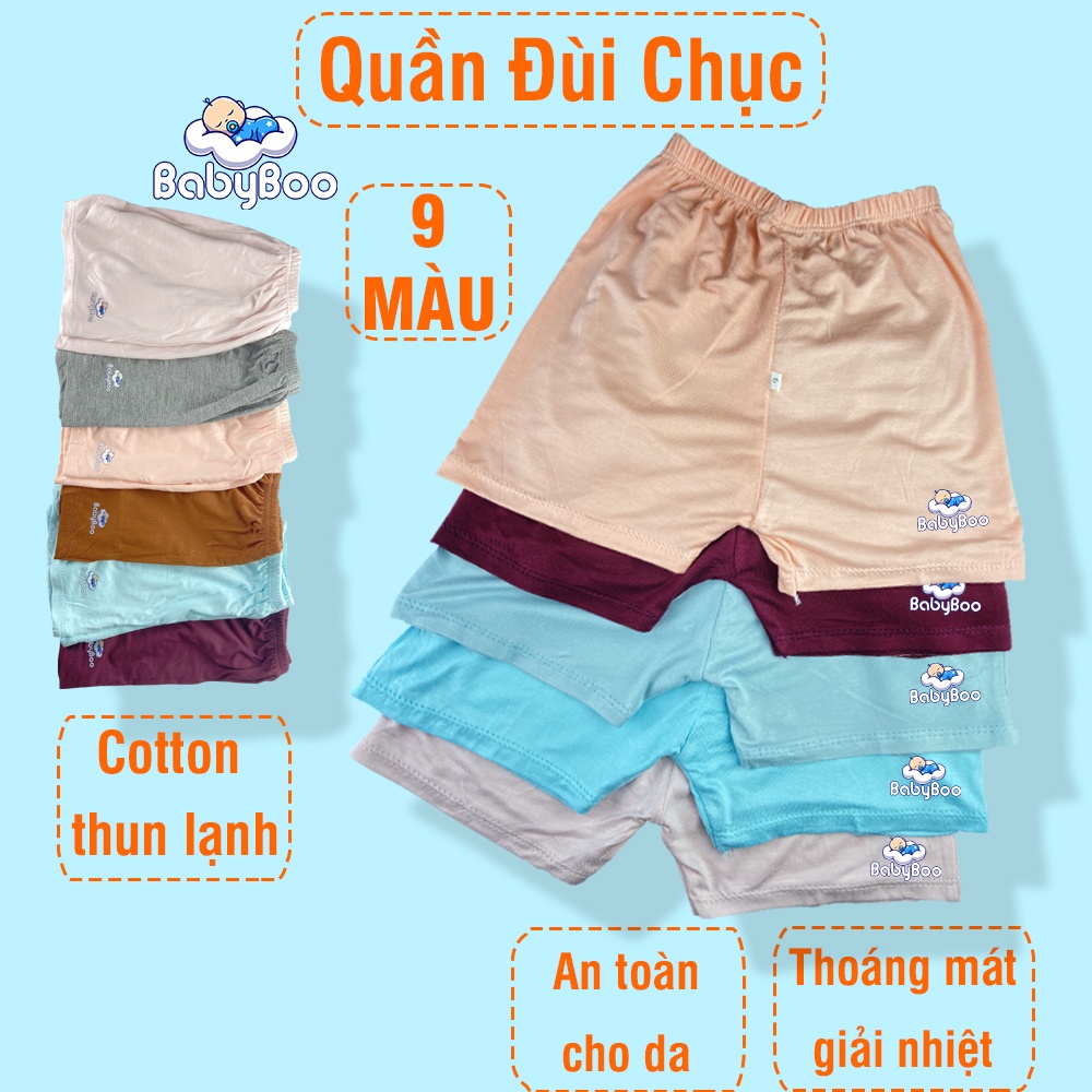 Quần Đùi Chục Cho Bé Trai Bé Gái - Chất Thun Lạnh - PiBo Store- BabyBoo