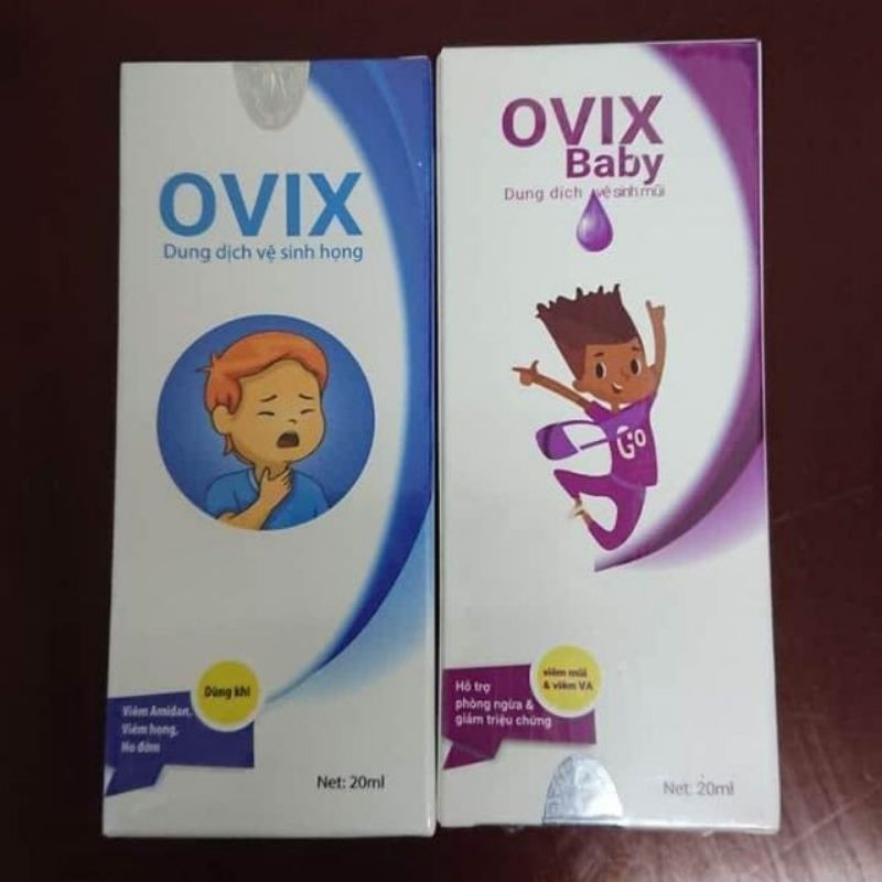 Xịt họng Ovix cho trẻ em 20ml - Ovix dược sĩ Linh