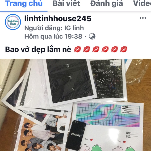 Bao vở gia re