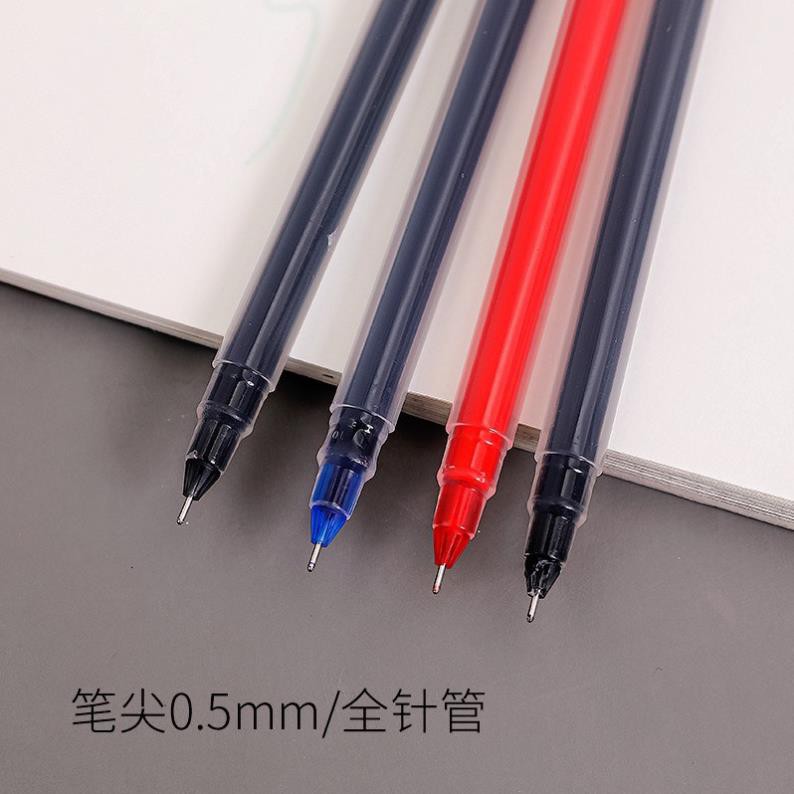 BÚT GEL NGÒI NHỎ 0.5mm BA MÀU ĐEN/XANH/ĐỎ CHẤT LƯỢNG VƯỢT TRỘI