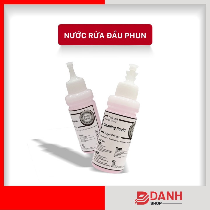 Loại 100ml - Nước rửa đầu phun chuyên dùng cho máy in Epson / Hp / Canon / Brother