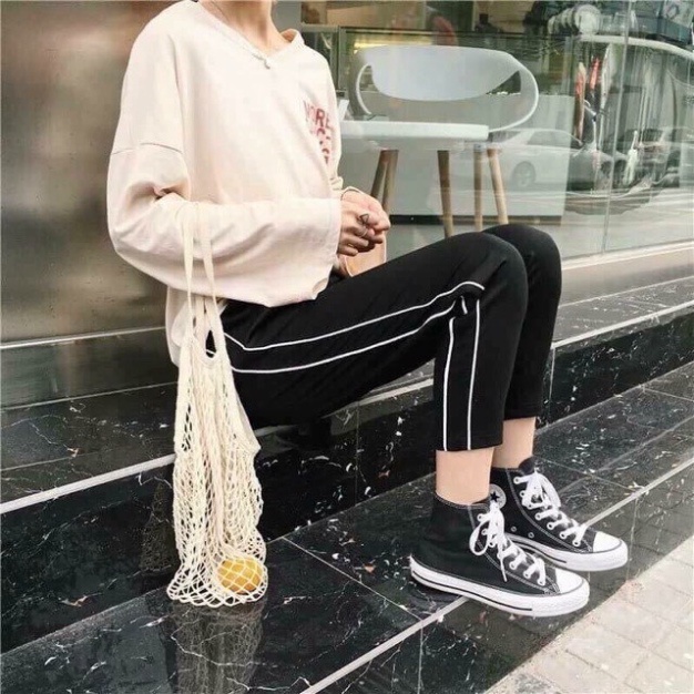 Quần thun ống suông vải đẹp mềm và mịn