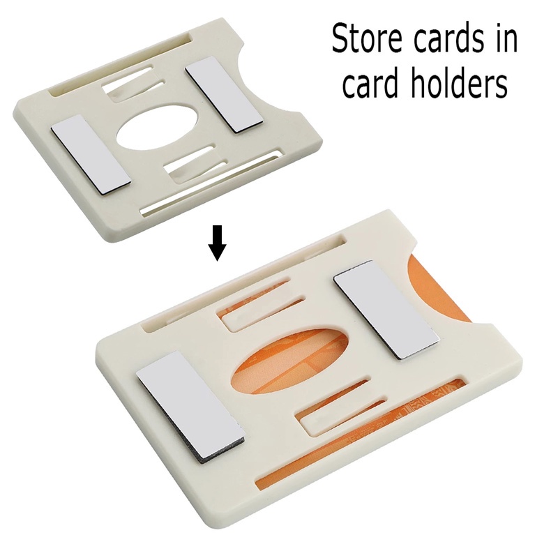 Hộp Đựng Thẻ ID IC Dán Kính Chắn Gió Xe Hơi Siêu Bền