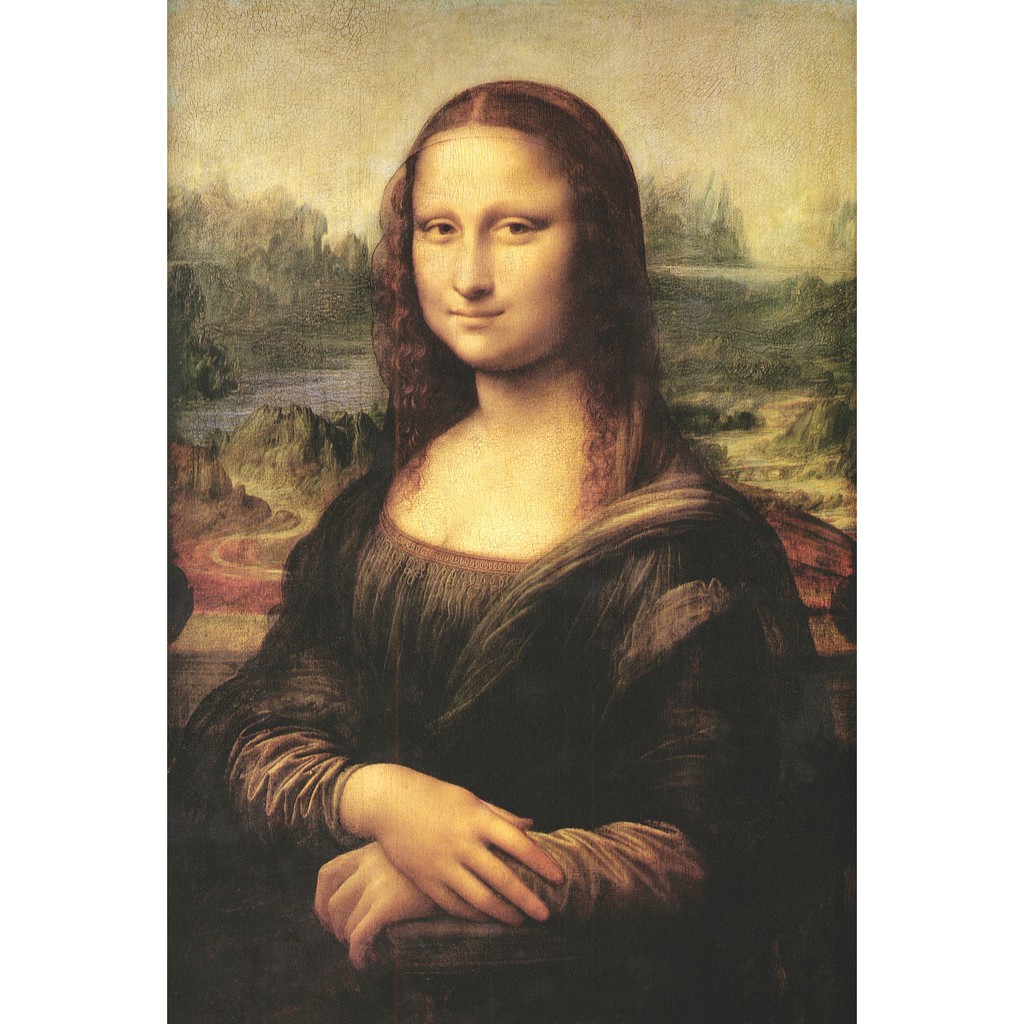 Bộ tranh xếp hình jigsaw puzzle 925 mảnh ghép của liên kết mua– Mona Lisa (50x74cm)