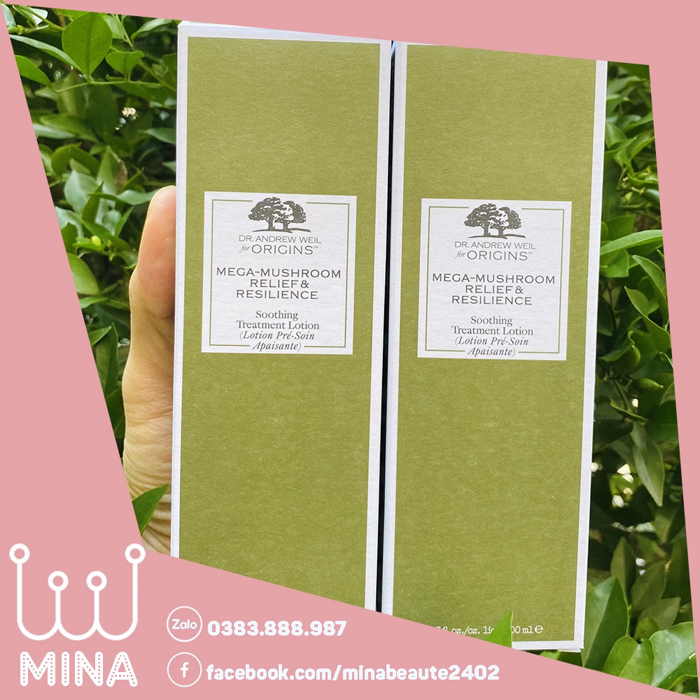 Toner Nấm Origins Dr. Andrew 200ml