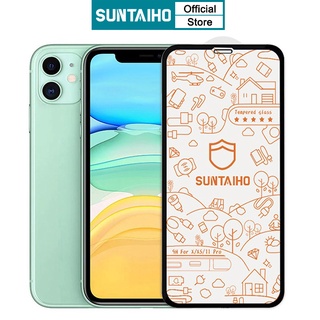 Kính cường lực Suntaiho cạnh tròn chất lượng cao cho iphone 7 8 Plus 11 11Pro 11Pro MAX iPhone 12 Pr thumbnail