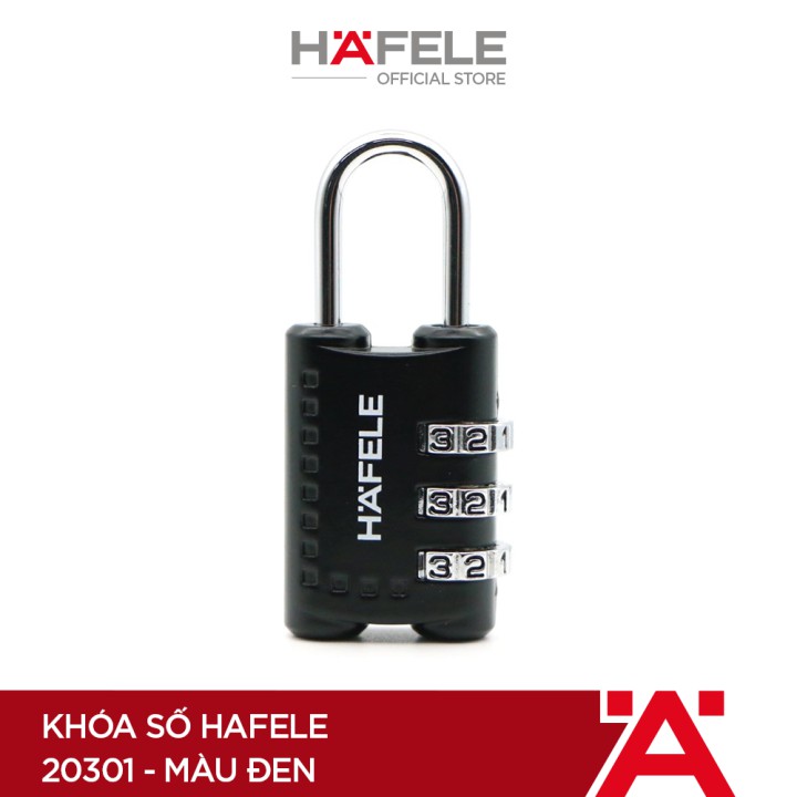 Khóa số HAFELE 20301 màu đen - 482.09.003