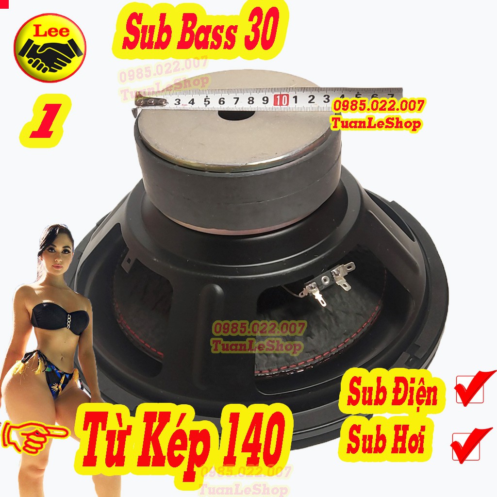 LOA SUB 30 COIL 50 TỪ KÉP 140 -  LOA SUB 3 TAC - GIÁ 1 CHIẾC