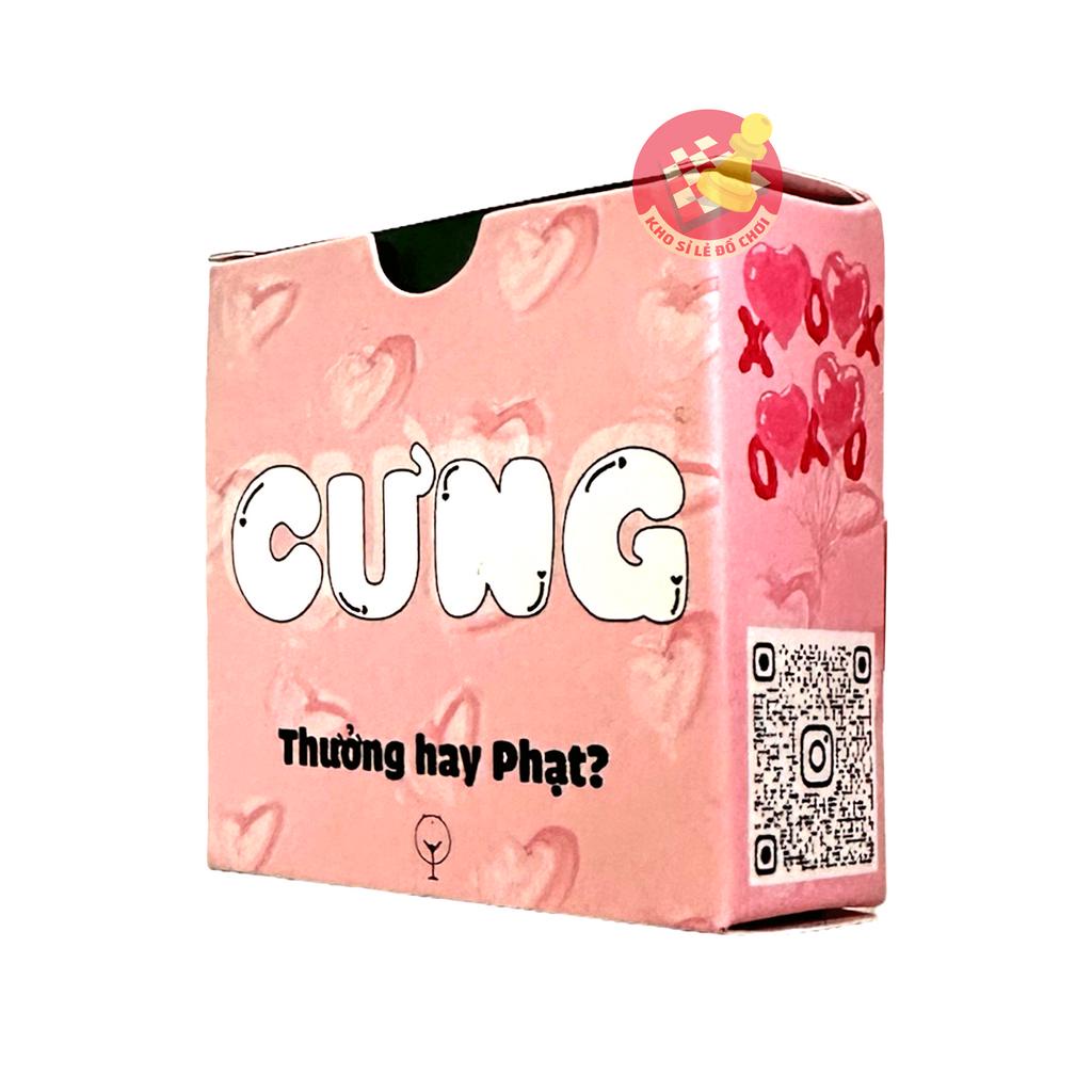 Bộ bài tình yêu lựa chọn Cưng Hay Cứng cho cặp đôi 54 lá, boardgame 18 cho couple