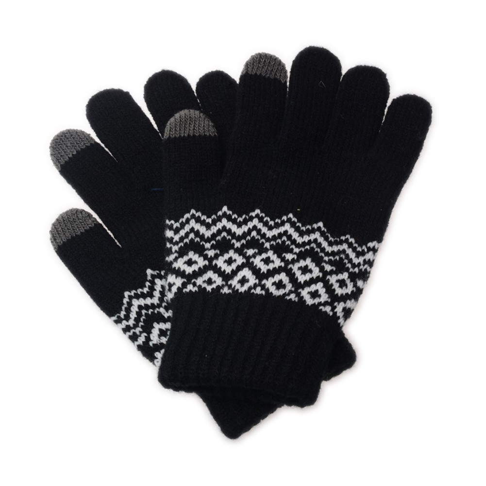 Găng tay dệt kim giữ ấm có thể cảm ứng màn hình thoải mái cho cả nam và nữ