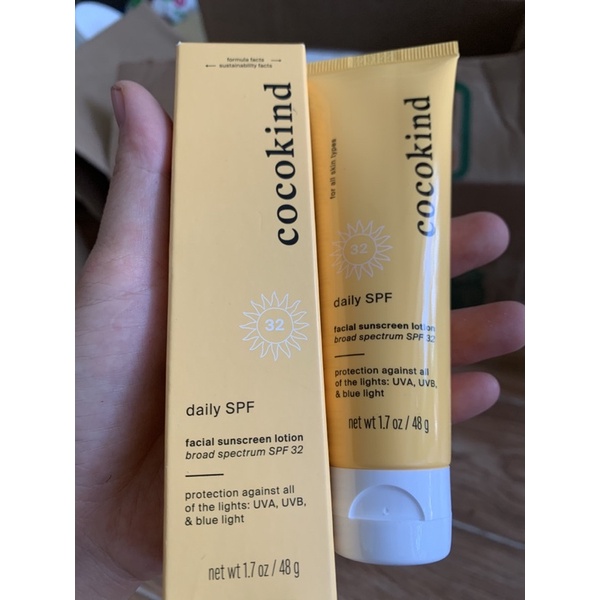 Cocokind kem dưỡng da chống nắng spf 32