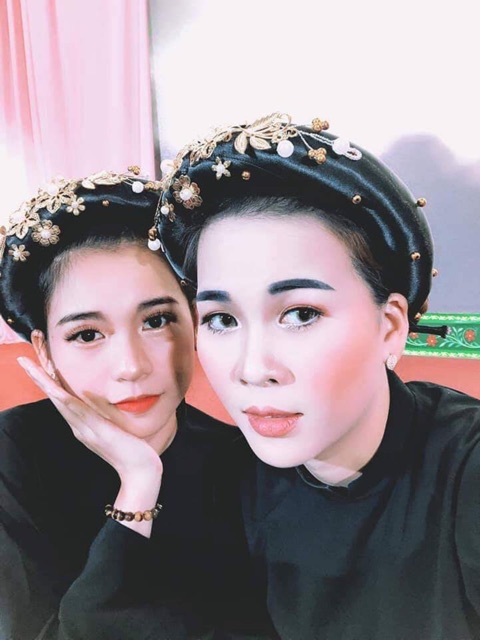 Mấn đội đầu kết hoa, Mấn kết hợp cùng áo dài, vấn đội đầu cô dâu, Phụ kiện tóc
