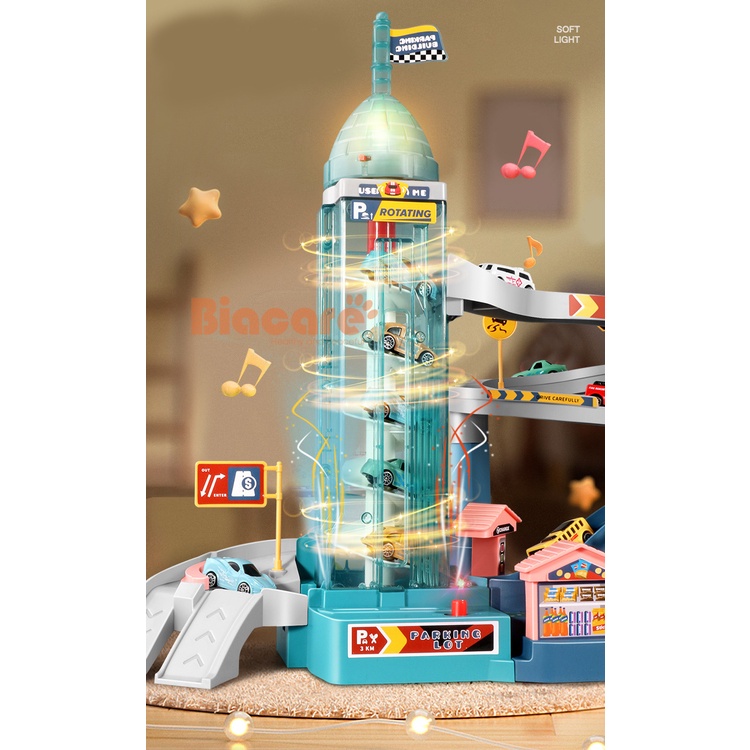 Đồ chơi trẻ em đường hầm sử tử kết hợp tháng máy lâu đài, đồ chơi cao cấp cho bé yêu