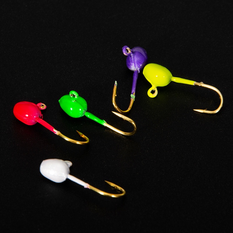 QQ Bộ 10 Móc Câu Cá Bằng Thép Cacbon Sắc Bén Chuyên Dụng