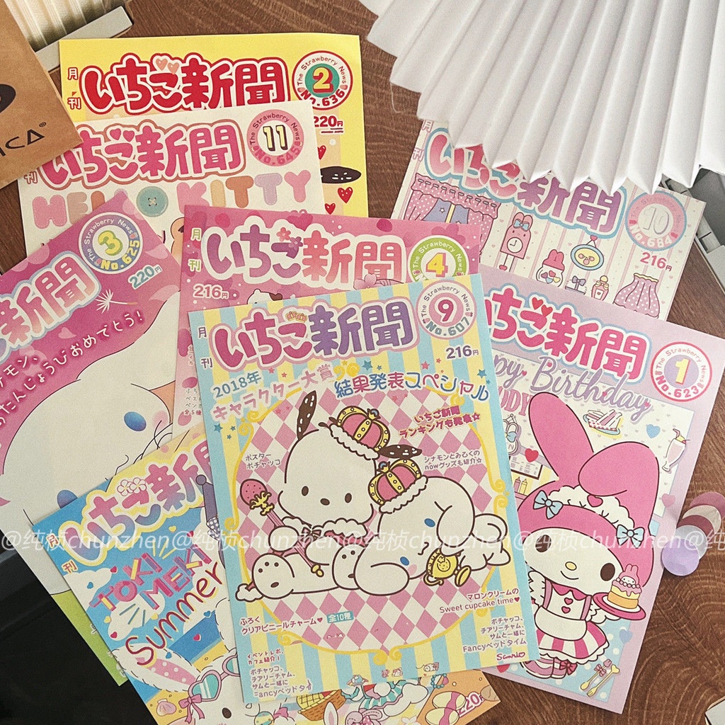 Sanrio Giấy Dán Tường Tự Dính Hình Chú Chó Pacha Dễ Thương Trang Trí Phòng Bé Gái
