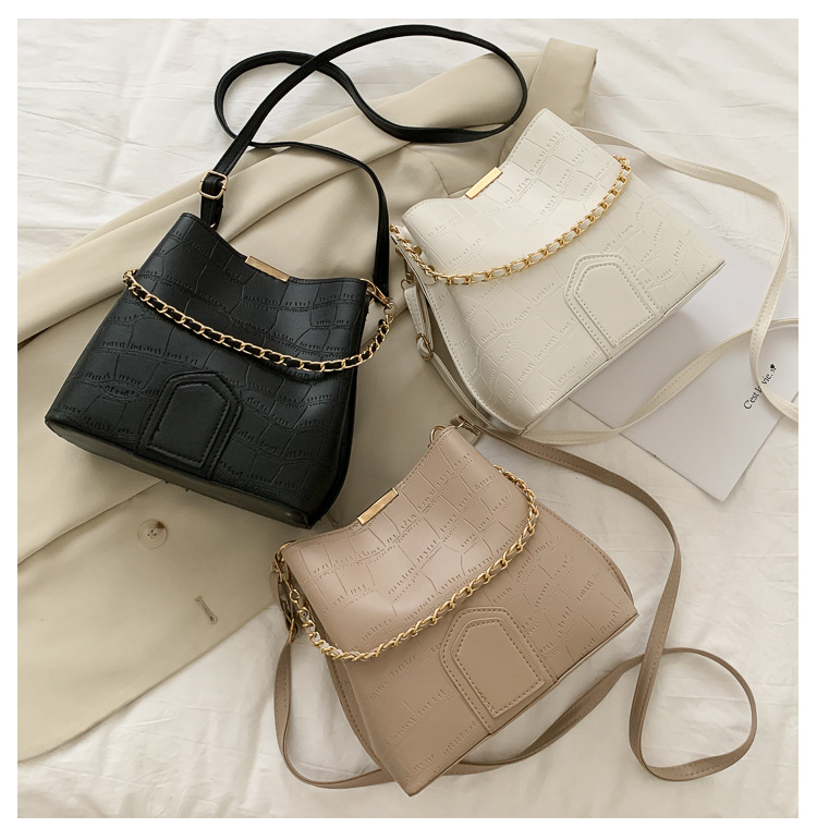 Túi Xách Đeo Vai/Đeo Chéo JASMIN NOIR Cho Nữ Dáng Xô Nhỏ Hợp Thời Trang