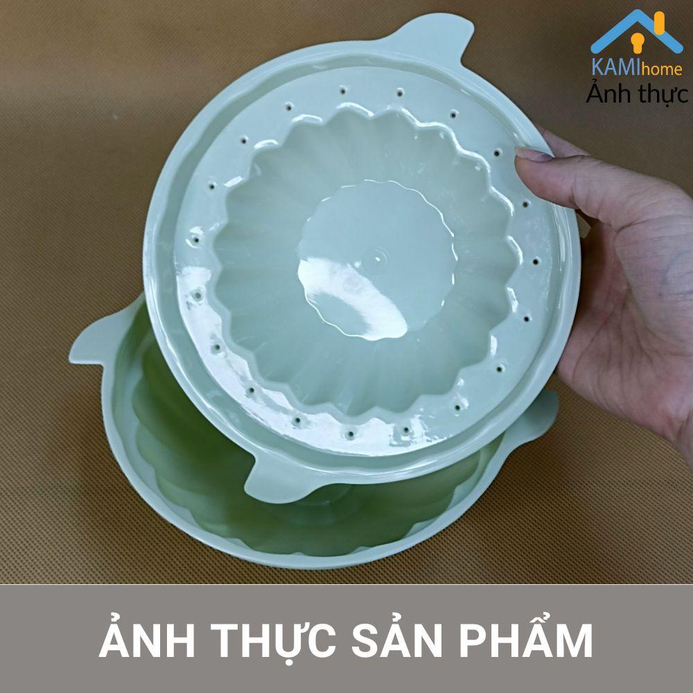 Khuôn làm đá hình bát tô đựng đồ ăn giữ lạnh cỡ 19cm KM 20109