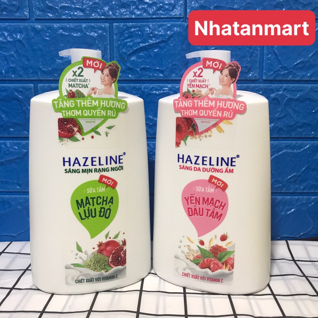 Sữa tắm dưỡng da Hazeline 1.2Kg (Chai)