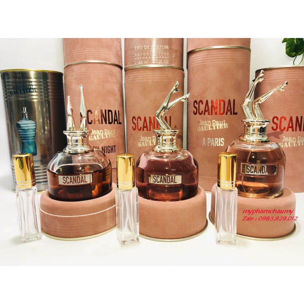 [Mã COS2704 giảm 8% đơn 250K] [Mẫu thử] Nước hoa Scandal Jean Paul Gaultier 2,5,10ml