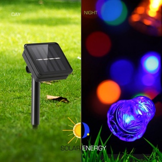 Dây Đèn Led 20 Bóng Trang Trí Sân Vườn Sử Dụng Năng Lượng Mặt Trời