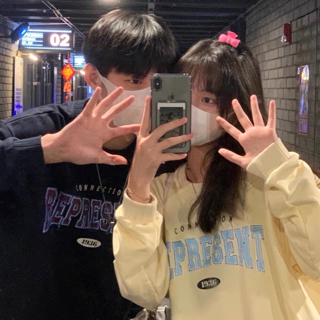 Áo Sweater Tay Dài Dáng Rộng In Chữ Phong Cách Hàn Quốc Retro Cho Nữ 3 Màu Tùy Chọn Xiaozhainv | BigBuy360 - bigbuy360.vn