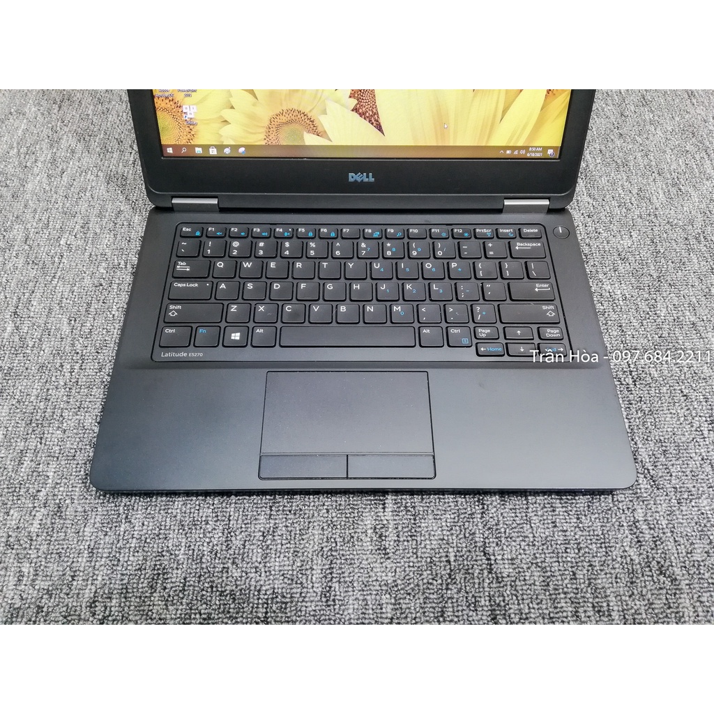 [Laptop 12.5inch nhỏ gọn nhẹ] - Dell Latitude E5270 - Core i5 6300u, Ram 8GB, ổ SSD 256GB, vỏ nhôm. | BigBuy360 - bigbuy360.vn