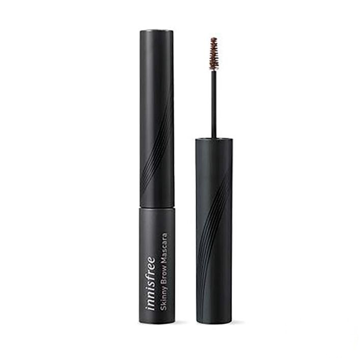 [Auth Hàn - Mẫu Mới 2019] Mascara Chân Mày Innisfree Skinny EyeBrow Màu Nâu Đen No.02