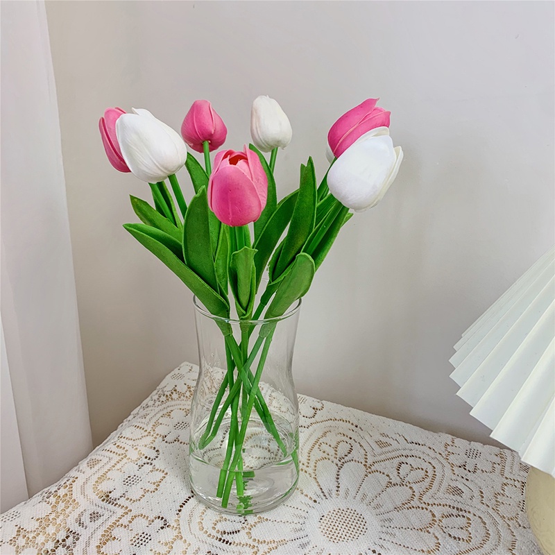 Lọ Hoa Thủy Tinh Nhiều Màu Sắc Dùng Trang Trí Nhà Cửa