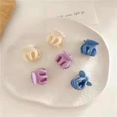 Set 8  Kẹp Tóc Màu Trơn Đáng Yêu Xinh Xắn Phong Cách Hàn Quốc Cho Các Bạn Nữ