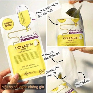 [Miếng] Mặt nạ Mediheal Essential Mask Ex 25ml