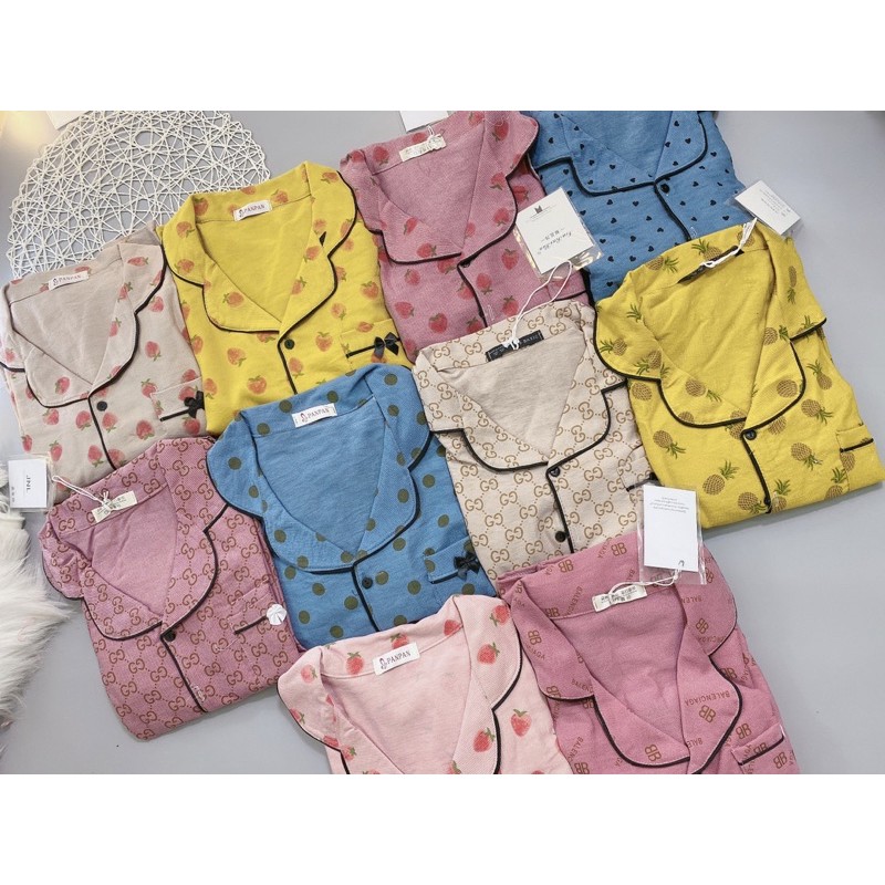 BỘ PJM HỌA TIẾT VIỀN NHUNG TĂM CHO NỮ | BigBuy360 - bigbuy360.vn