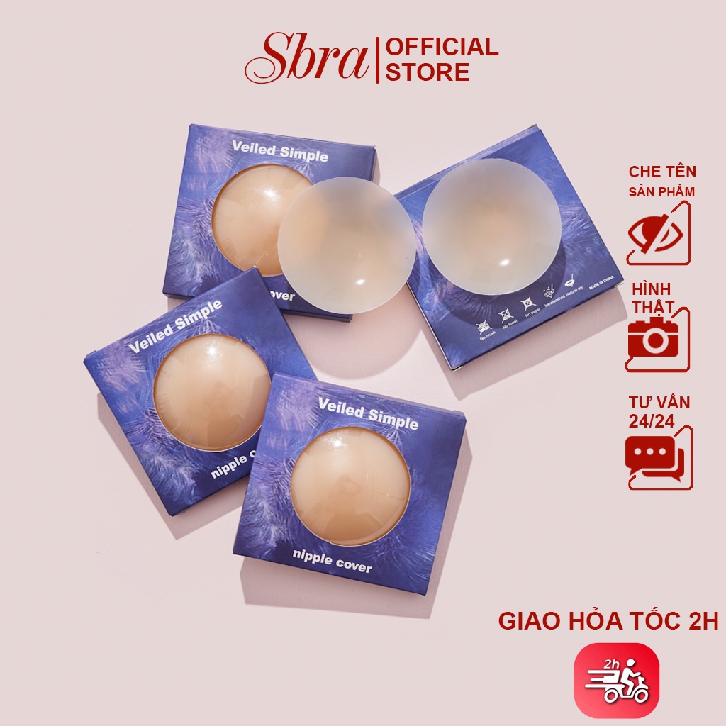 Miếng Dán Ngực Silicon Tự Thân Sbra Tàng Hình Tự Dính Không Keo Ôm Tự Nhiên Siêu Hot  PK17