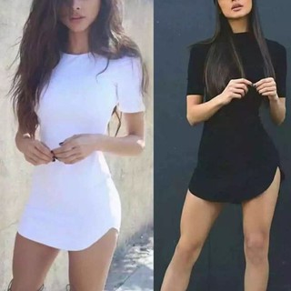 Đầm cotton tay ngắn dáng ôm trẻ trung quyến rũ cho nữ