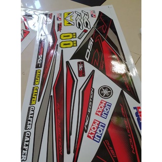 Tem Rời Ex 150 Rc Đỏ Đen Bóng