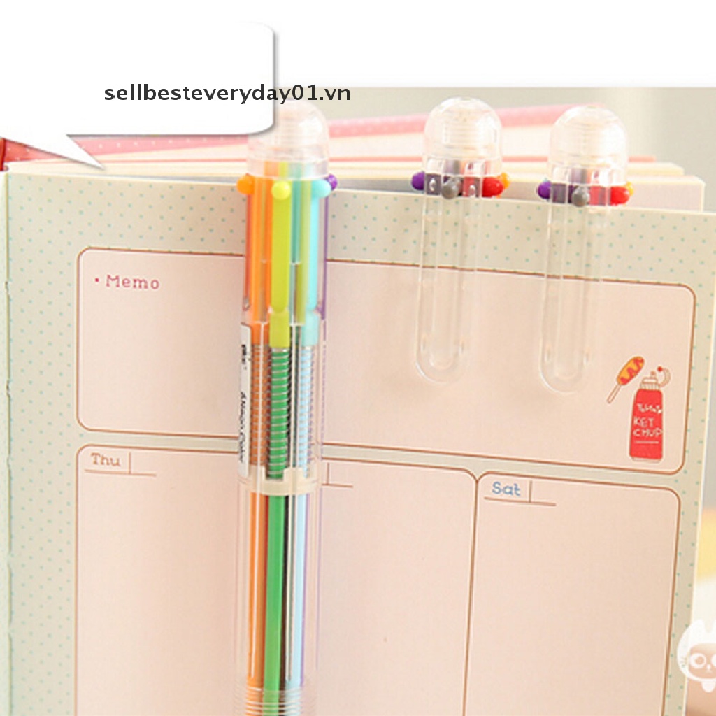 Bút bi nhiều màu viết vẽ sáng tạo thông dụng