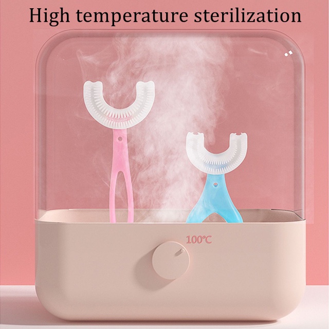 Bàn chải chữ U silicon cho bé 2 tuổi đến 12 tuổi