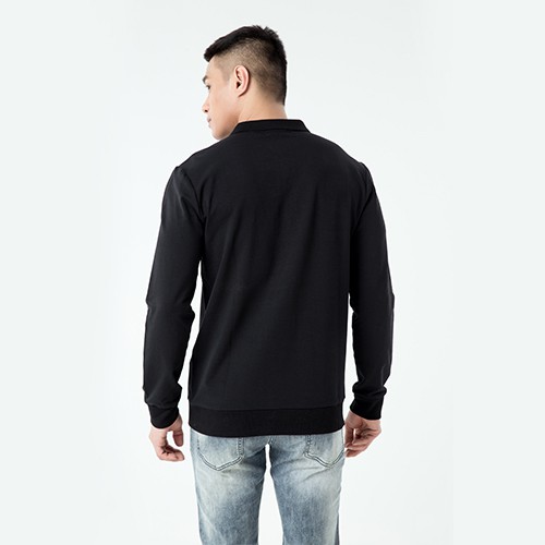 Áo Polo Nam Đẹp Dài Tay Cao Cấp Co Giãn Dày Dặn Giữ Ấm Cơ Thể Dáng Thể Thao CIZA APDR02