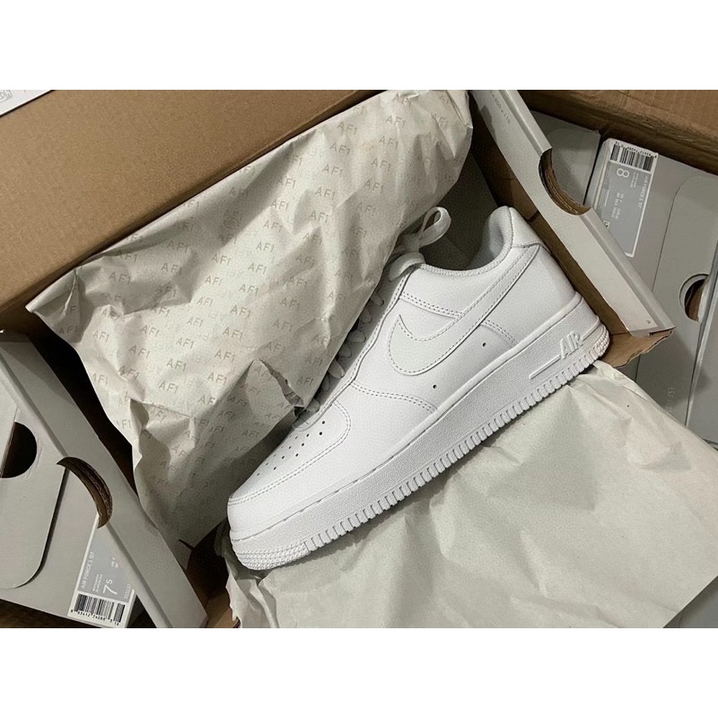 giày Nike Air force 1 low AF1 màu trắng cơ bản | Bản cao cấp