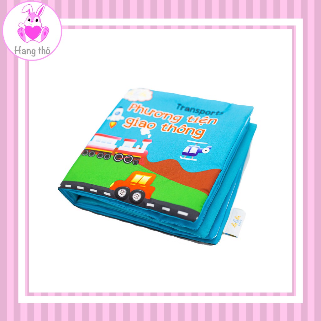 Sách Vải Kích Thích Đa Giác Quan - Chủ Đề Phương Tiện Giao Thông