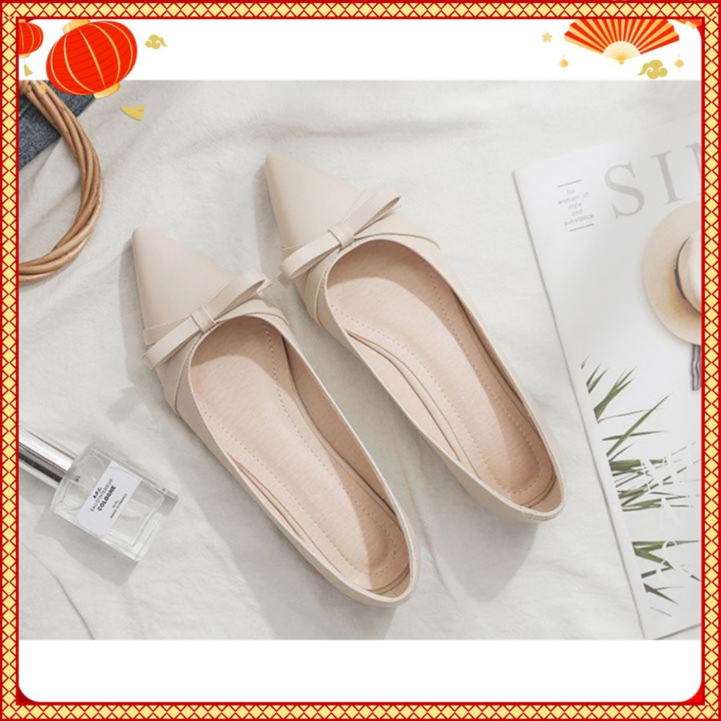 Giày nơ bệt kiểu Hàn Quốc - MÃ B3