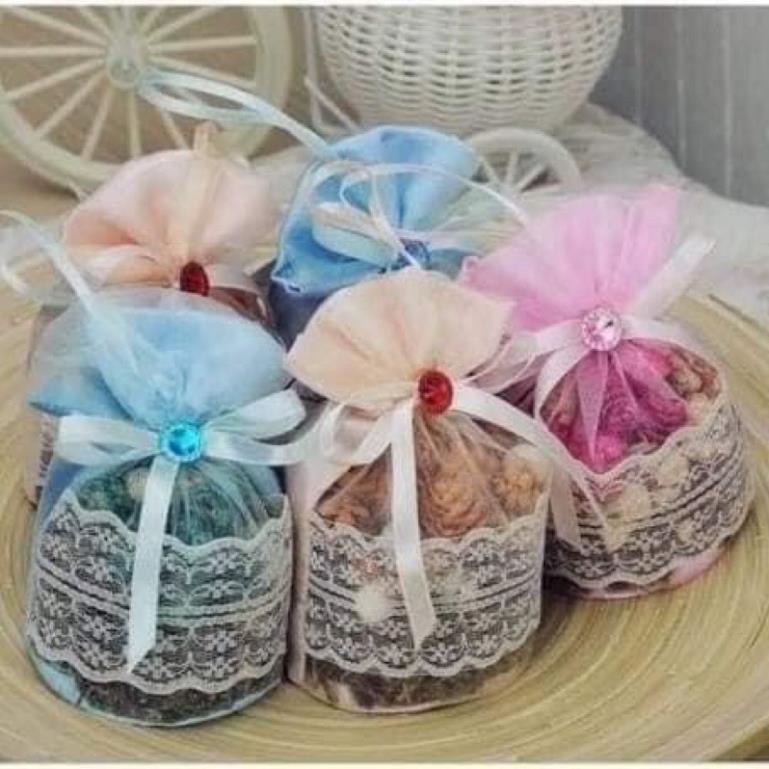 Túi thơm hoa khô treo phòng,treo tủ quân áo,treo xe khử mùi,nấm mốc