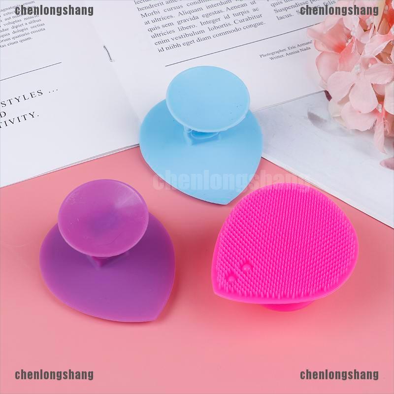 Miếng Silicone Rửa Mặt Tẩy Tế Bào Chết Làm Sạch Mụn Đầu Đen