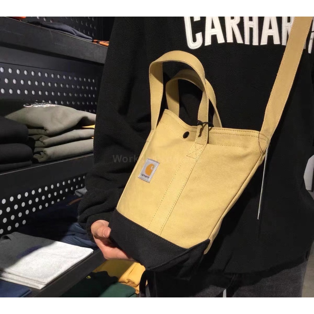 Túi Tote Đeo Chéo Vải Canvas Nhỏ Xinh Thời Trang