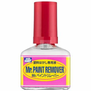 Dung Dịch Tẩy Xóa Sơn của Mr.Hobby Mr. Paint Remover Tẩy được tất cả các gốc sơn Acrylic Enamel Lacquer