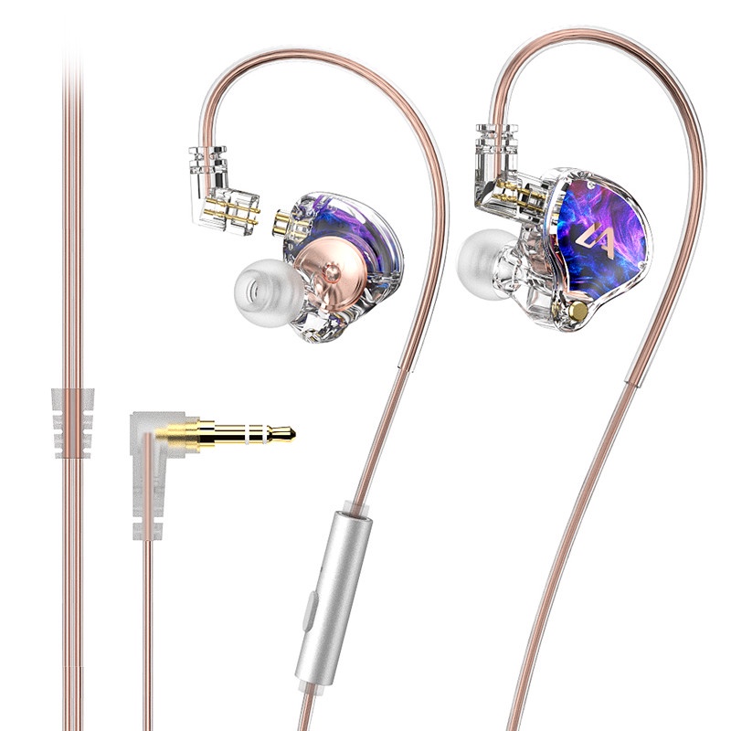 Tai Nghe Thể Thao WP03 HIFI 3D Âm Thanh Sống Động Có Dây Cáp Nâng Cấp Có Thể Tháo Rời Tiện Lợi