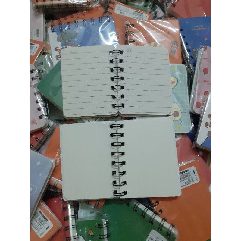 Sổ - Sổ Lò Xo Mini Dễ Thương, Notebook, Sổ Tay Ghi Chép Khổ Giấy A7 Cầm Tay