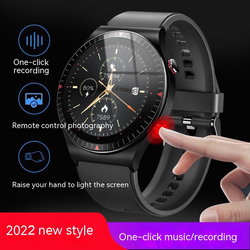 Mới VT7 đồng hồ thông minh Một phím ghi âm toàn bộ vòng tròn đầy đủ màn hình cảm ứng bluetooth cuộc gọi trợ lý giọng nói chống thấm mồ hôi thể thao đồng hồ thông minh pin lớn